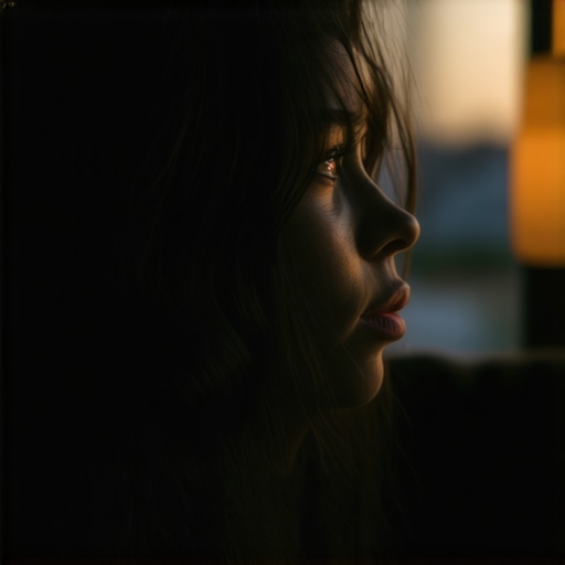 A person contemplating symbolic dream imagery about an ex-lover