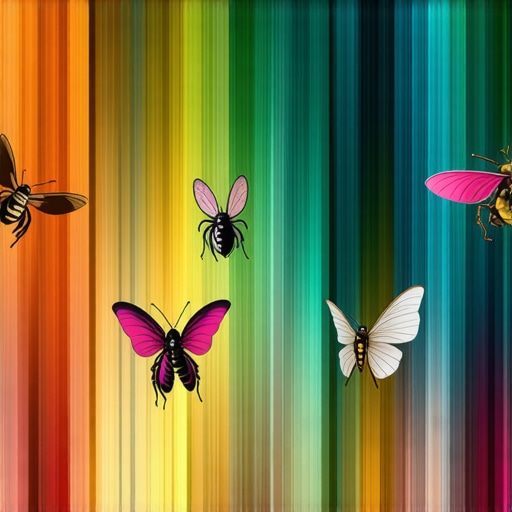 Various insects symbolizing inner messages in dreams