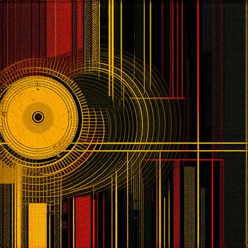 Artistic depiction of archetypes and inner exploration symbols