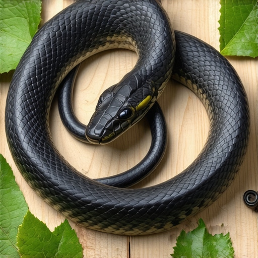 Sanjati crnu zmiju: Simboli transformacije, snage i unutrašnjeg mira u snovima