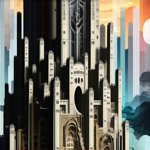 Symbolic Dreamscape of Fears and Transformation Dream imagery featuring dragons and high walls symbolizing inner fears and personal growth