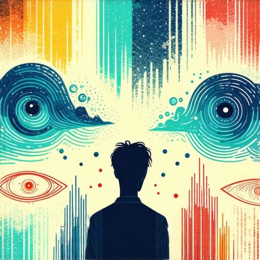 Person studying dream symbols of water and emotions