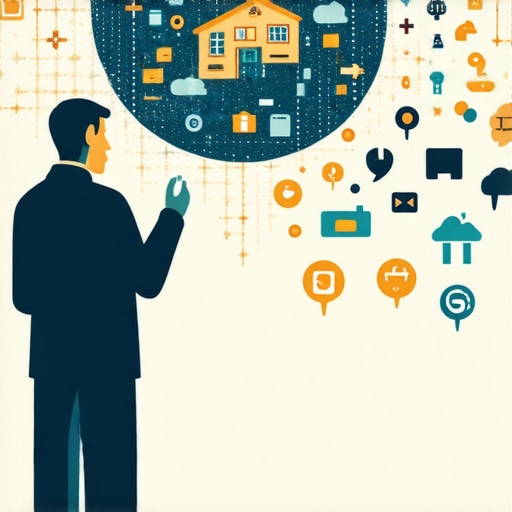 Person analyzing dream symbols about house and emotions