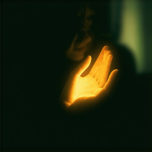 Provera Stvarnosti: Trenutak Lucidnosti Osoba koja izvodi proveru stvarnosti u snu, gde joj prst prolazi kroz dlan, što signalizira da sanja.