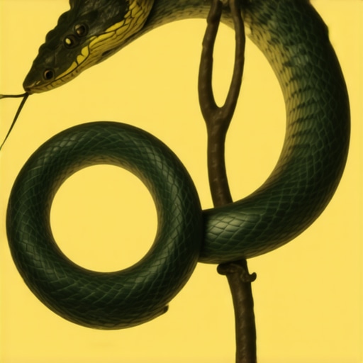 Zmija u snu: Psihološka analiza skrivenih značenja i transformacije.