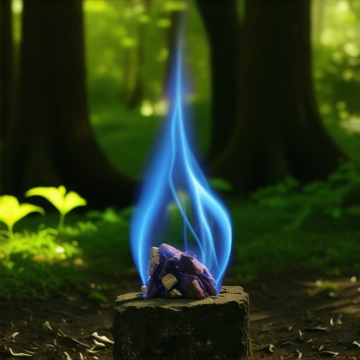 Plavi plamen u šumi: Simboli u snovima koji najavljuju mir